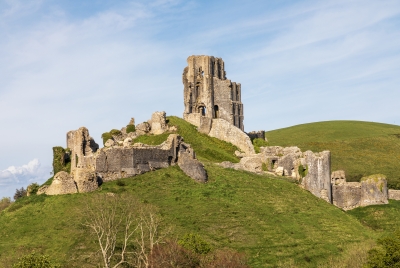 Corfe Castle Dorset UK 2024